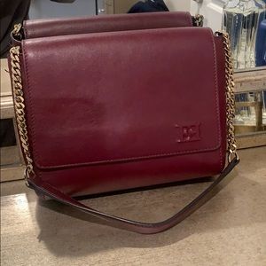 Escada Handbag in Burgandy